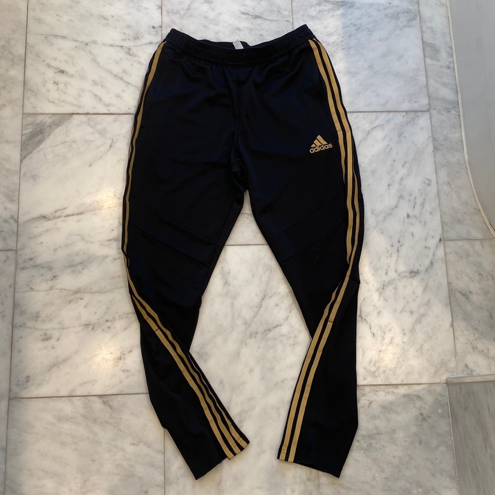 Adidas Climacool Black and gold track pants size Medium